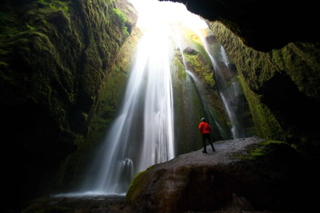 Gljúfrabúi hidden waterfall - south Iceland Tour packages