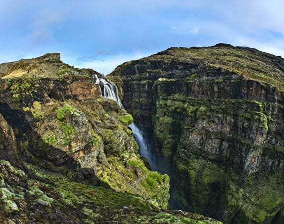 Glymur Highest Waterfall in Iceland - Iceland Tour Guide