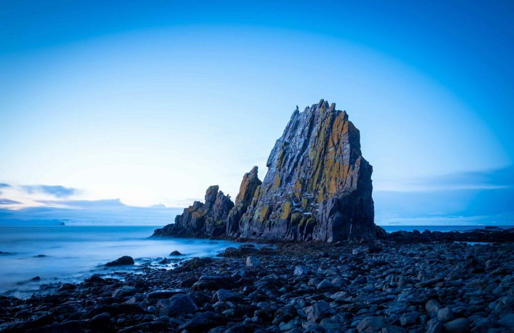 Hvammstangi in north Iceland