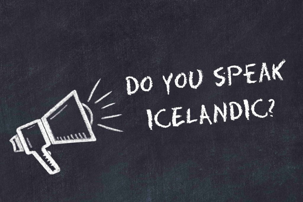do you speak Icelandic?