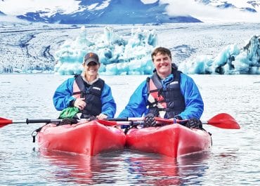Glacier Lagoon Kayaking Tour in Iceland