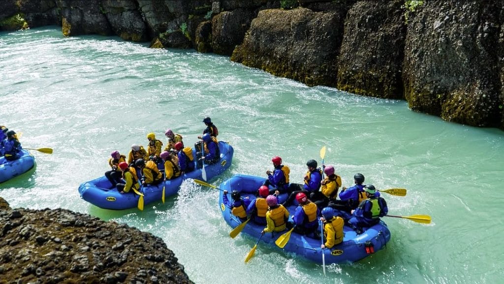 River Rafting in Iceland, Canyon Rafting in Golden Circle