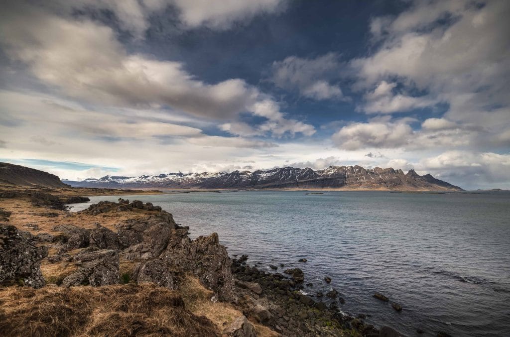 Breiðdalsvík village in East Iceland