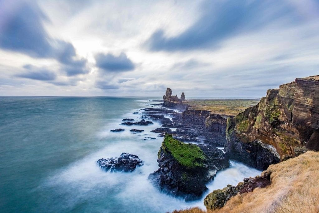 Lóndrangar in Snæfellsnes Peninsula