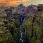 Mulagljufur Canyon in Iceland