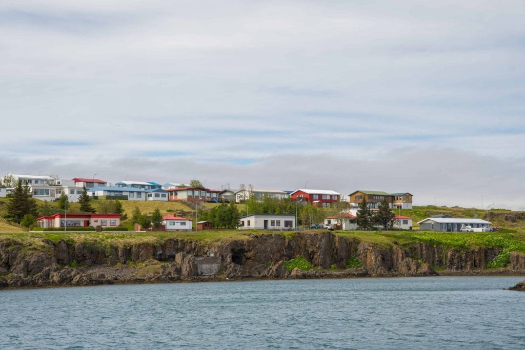 Vopnafjörður village in East Iceland