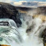Gullfoss waterfall - Golden Circle & Snowmobile tour in Iceland