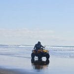 ATV black sand beach tour in Iceland