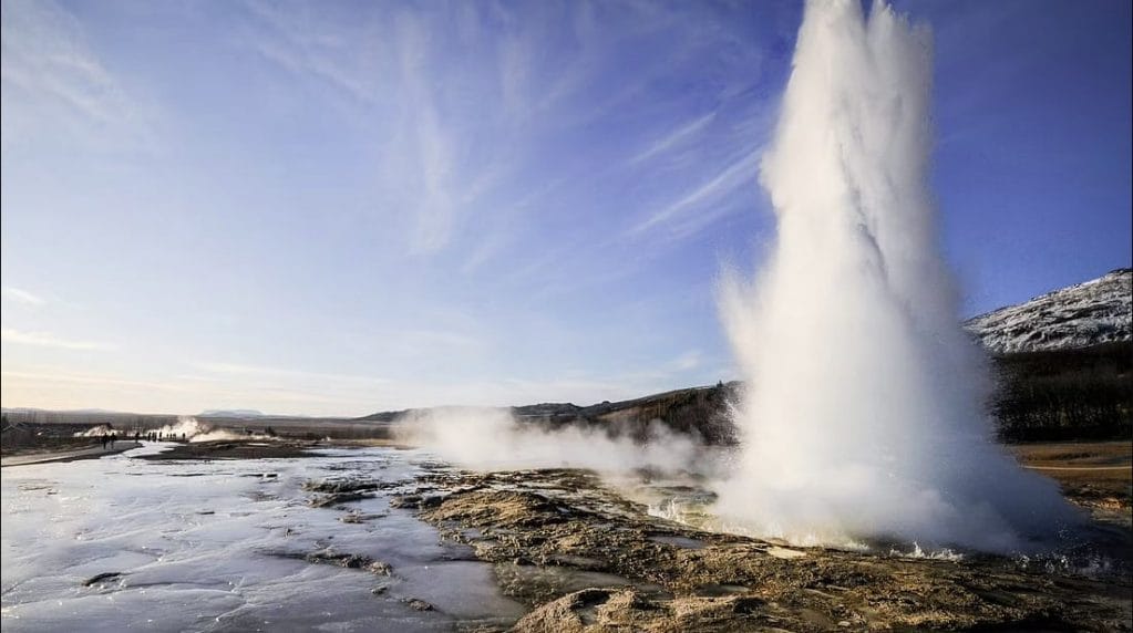 Golden Circle Super Jeep Tour, Geysir geothermal area