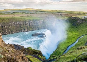 Golden Circle Tours, Gullfoss waterfall in Golden Circle Iceland Tour Packages