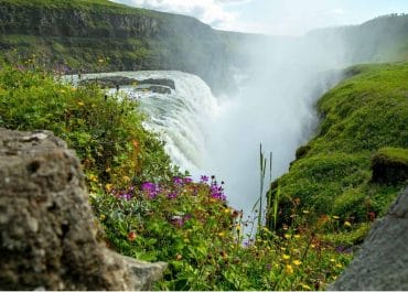 Golden Circle Tours, Gullfoss waterfall in Golden Circle Iceland Packages