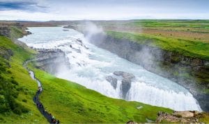 Golden Circle Tours, Gullfoss waterfall in Golden Circle Iceland Packages