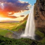 South Coast Iceland, Seljalandsfoss waterfall - south Iceland tour guide