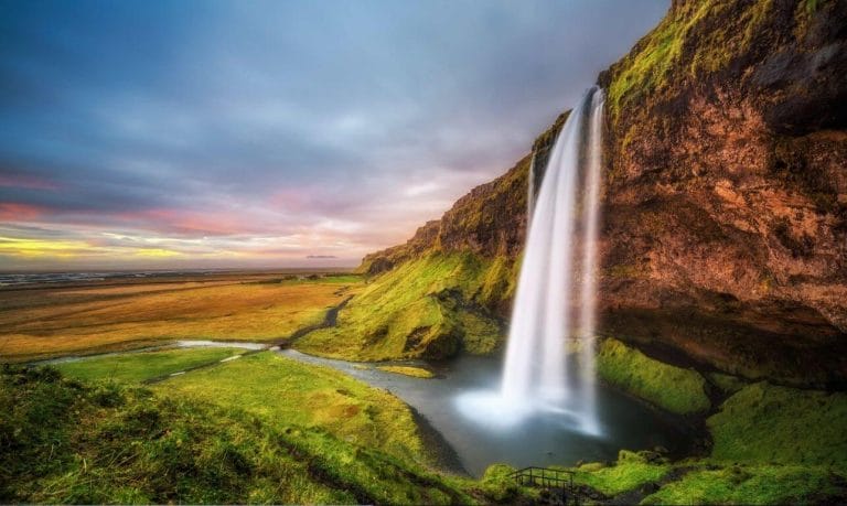 South Coast Iceland, Seljalandsfoss waterfall - south Iceland tour guide