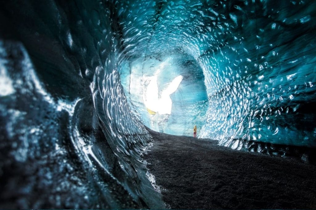 Katla Ice Cave tour, tour to the ice cave under the volcano glacier