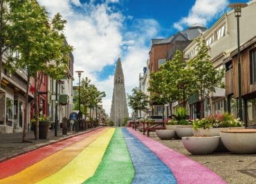 Reykjavík rainbow street