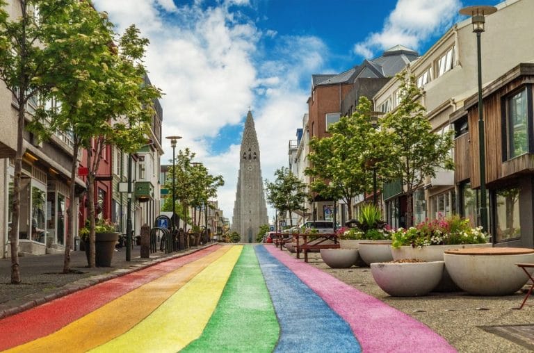 Reykjavík rainbow street