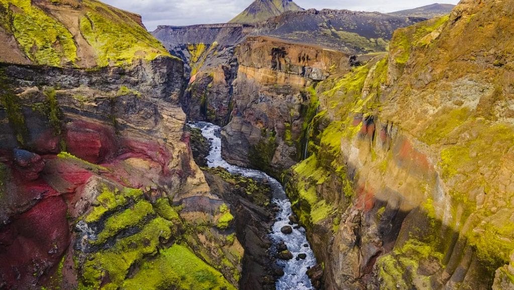 Markarfljotsgljufur canyon - Highland Excursion in Iceland - Tour to the Highlands