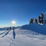 Snowmobile tour on Vatnajokull Iceland