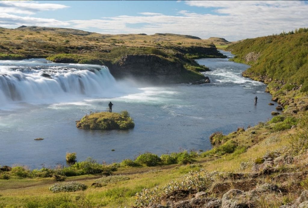 Faxi waterfall in Iceland