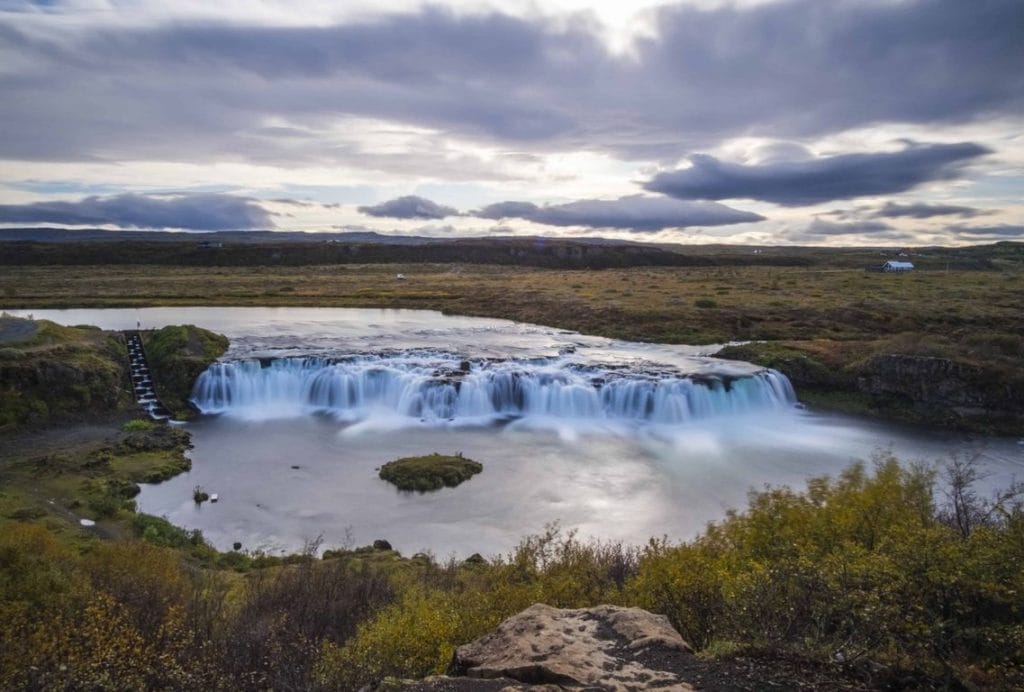 Faxi waterfall in Iceland