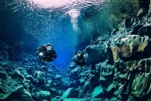 Scuba Diving in Iceland - Silfra tectonic plates