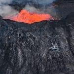 Active Volcano Helicopter Tour in Iceland, Fagradalsfjall helicopter tour, volcano helicopter tour