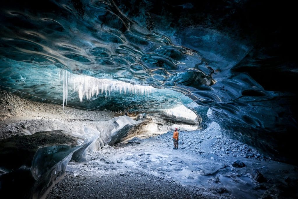 Crystal Ice Cave Photography Tour in Iceland, Private Ice Cave Tour