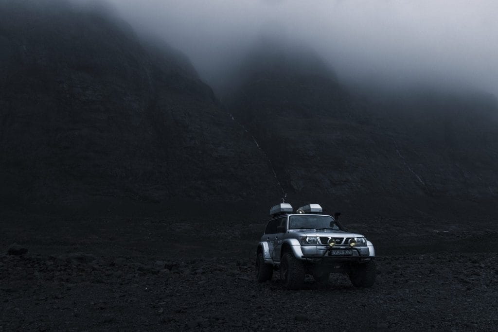 Super Jeep on Crystal Ice Cave Private tour