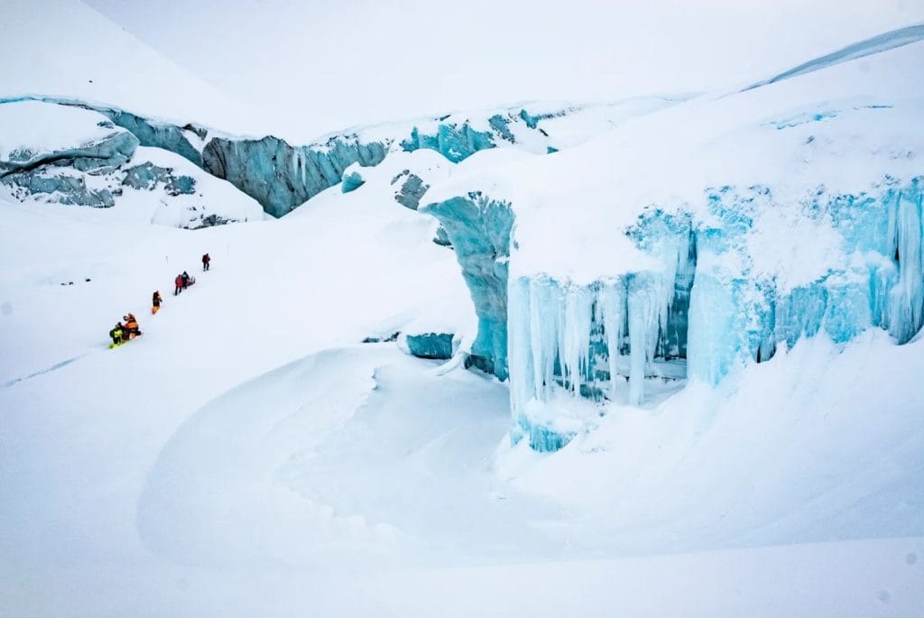 Ice Cave Tour in Iceland, Natural Ice Cave on a Monster Truck in Iceland - new ice cave found in Iceland