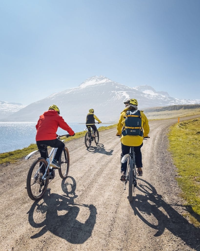 Hidden waterfall ebike tour in Seyðisfjörður, Seyðisfjörður shore excursions