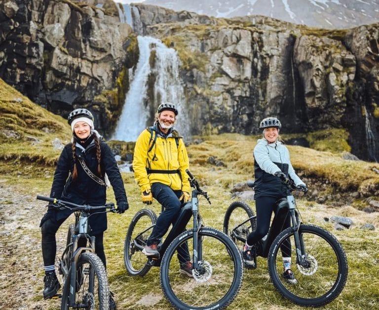 Hidden waterfall ebike tour in Seyðisfjörður, Seyðisfjörður shore excursions