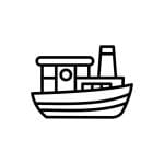 boat tour icon