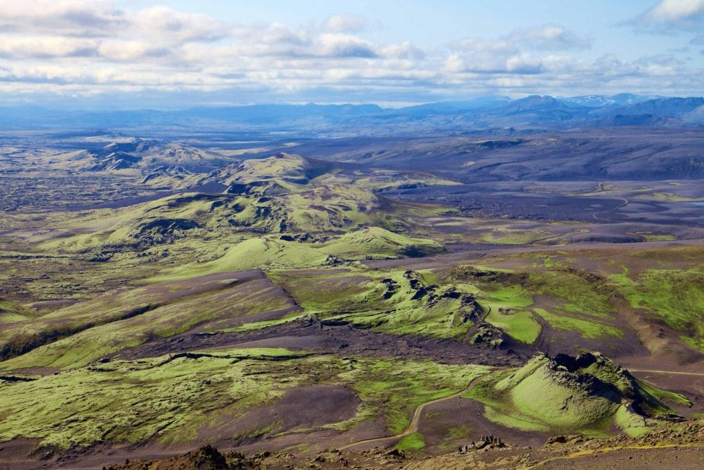 , Lakagígar volcano tour, Laki Craters Iceland tour, Laki volcano hike, Highlands of Iceland tour, Laki lava field tour