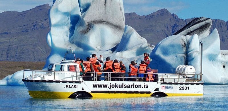 Iceland Boat Tours, Jokulsarlon glacier lagoon boat tour