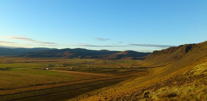 family horse riding tour in south Iceland