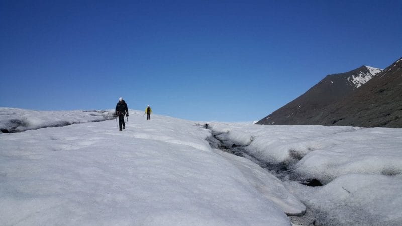 Vatnajokull glacier hike