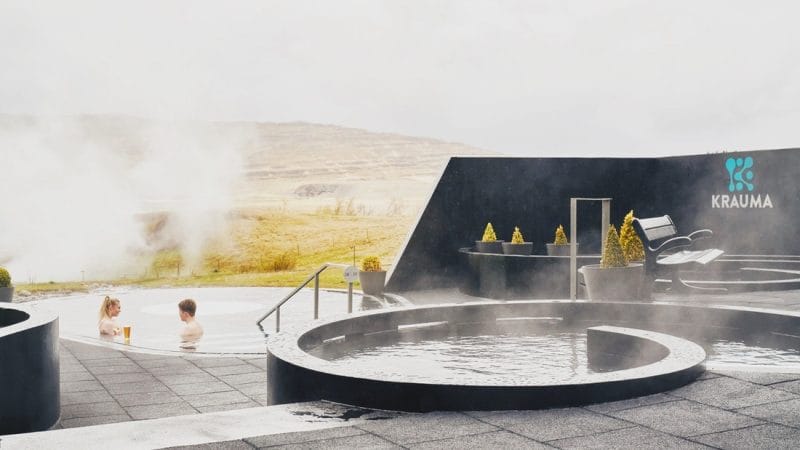 Krauma geothermal baths and spa in Krauma