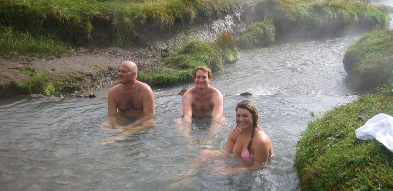 Iceland hot spring, Reykjadalur Hot Spring Hike - South Iceland