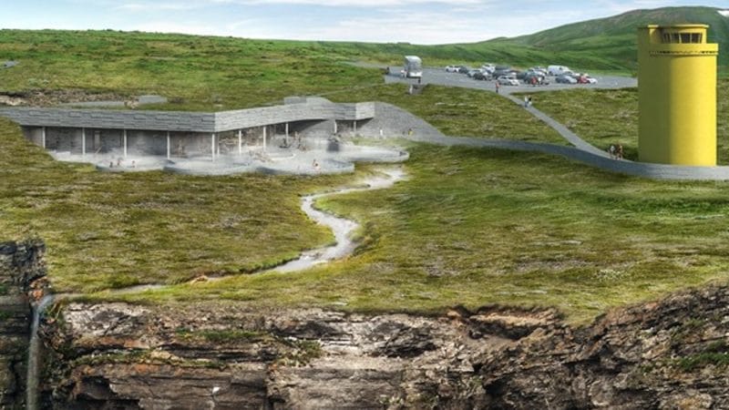 geo sea geothermal nature baths in Husavik north Iceland