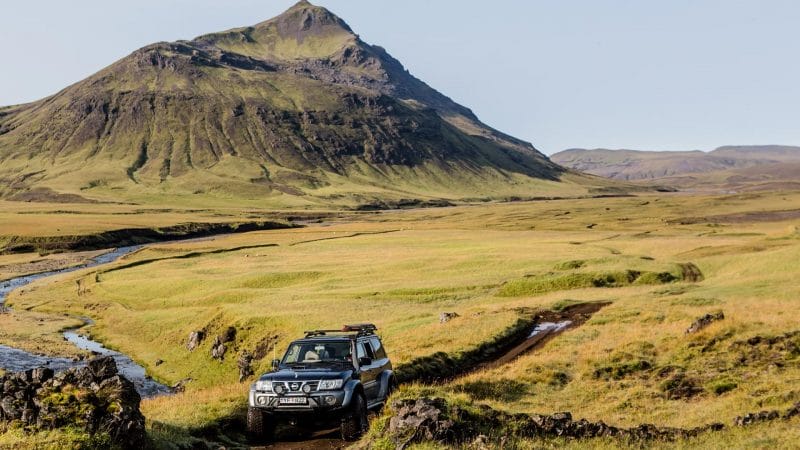 Highland Super Jeep Excursion in south Iceland