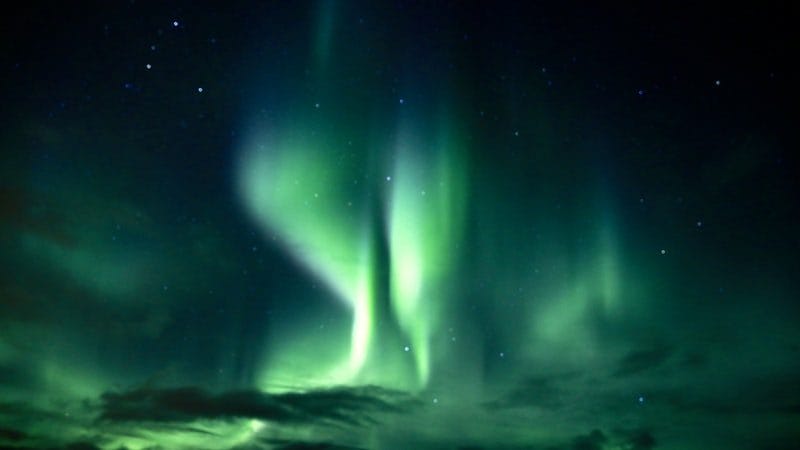 Northern lights in Iceland
