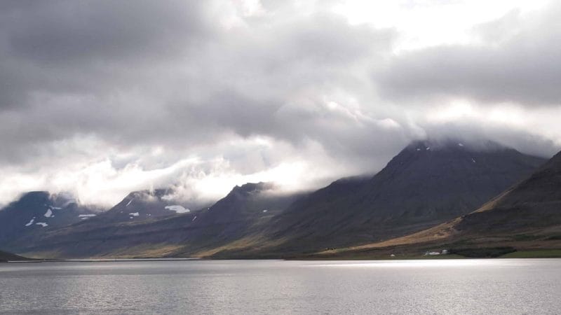 fjords in the Westfjords of Iceland