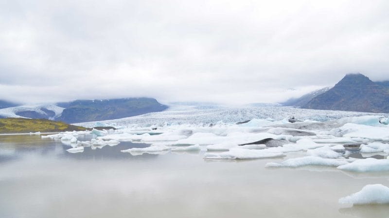 Breiðárlón glacier lagoon