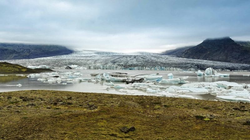 Breiðárlón glacier lagoon