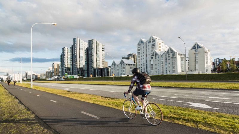 Cycling in Reykjavik Iceland - Reykjavik City Tours