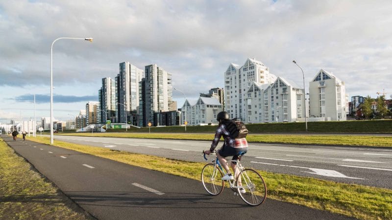Cycling in Reykjavik Iceland - Reykjavik City Tours