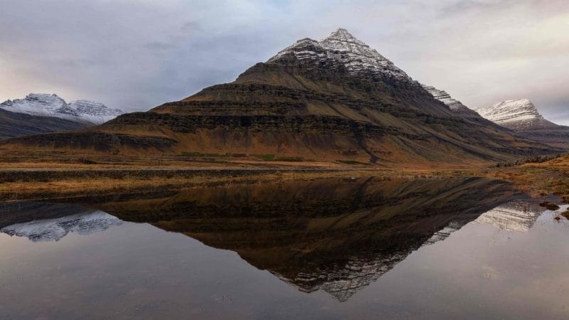 Djúpivogur, East Iceland, Mountains in the Eastfjords of Iceland