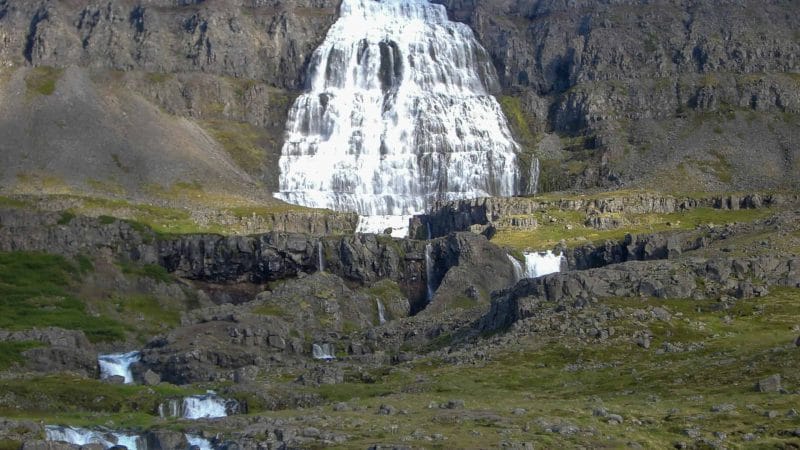 Dynjandi waterfall in the Westfjords