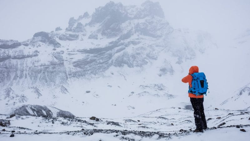 Eyjafjallajokull Super Jeep tour during winter